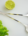 Salad Server, brushed HS CODE 82159910